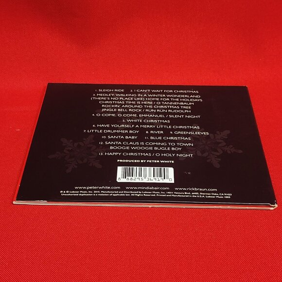 Peter White Christmas Live Featuring Mindi Abair & Rick Braun CD Signed 2015 - Picture 4 of 8